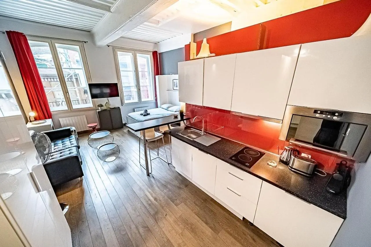 Le Petit Pradel-Studio Cosy-Opera Hotel De Ville 리옹 0*,  프랑스